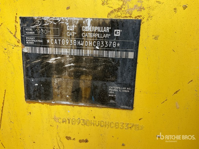 2012 Cat 930H - Колесен товарач: снимка 2 2012 Cat 930H - Колесен товарач: снимка 2