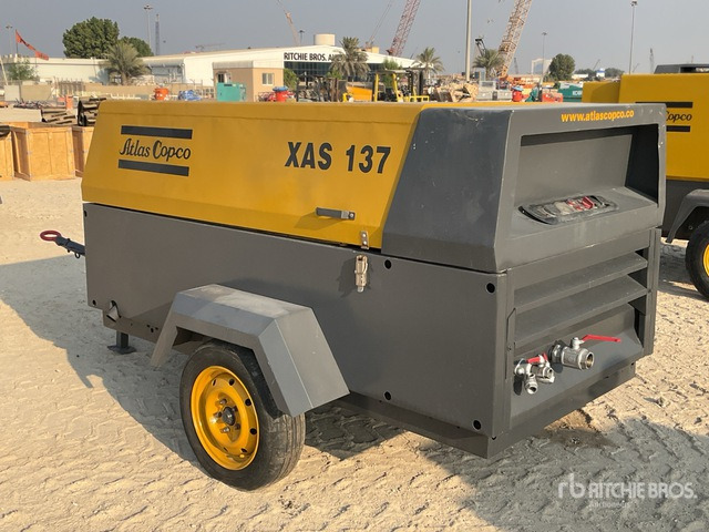 2013 Atlas Copco XA137DD Mobile Air Compressor - Компресор за въздух: снимка 2 2013 Atlas Copco XA137DD Mobile Air Compressor - Компресор за въздух: снимка 2