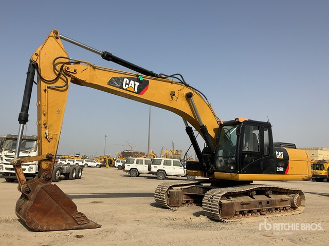 2014 Cat 329D2L - Верижен багер: снимка 1 2014 Cat 329D2L - Верижен багер: снимка 1