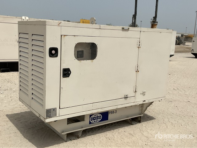 2014 FG Wilson P88 3 100 kVA Skid-Mounted (Inoperable) Generator Set - Електрогенератор: снимка 1 2014 FG Wilson P88 3 100 kVA Skid-Mounted (Inoperable) Generator Set - Електрогенератор: снимка 1
