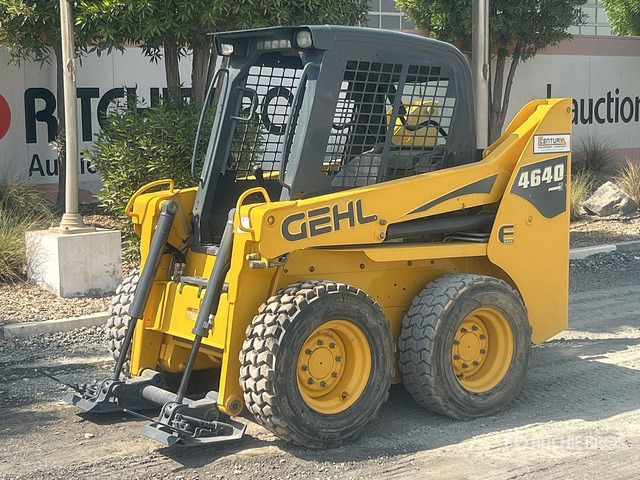 2014 Gehl 4640 Skid Steer Loader - Мини челен товарач: снимка 1 2014 Gehl 4640 Skid Steer Loader - Мини челен товарач: снимка 1