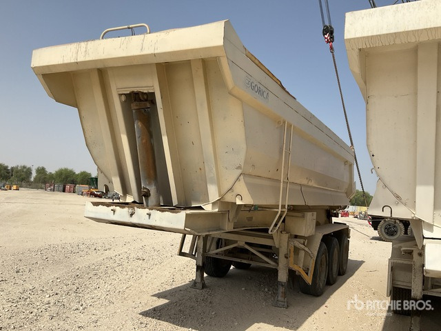 2014 Gorica TP25.07 Tri/A End Dump Trailer - Самосвал полуремарке: снимка 1 2014 Gorica TP25.07 Tri/A End Dump Trailer - Самосвал полуремарке: снимка 1