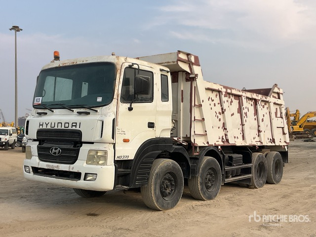 2014 Hyundai HD370 8x4 Twin-Steer Tri/A Dump Truck - Самосвал камион: снимка 1 2014 Hyundai HD370 8x4 Twin-Steer Tri/A Dump Truck - Самосвал камион: снимка 1