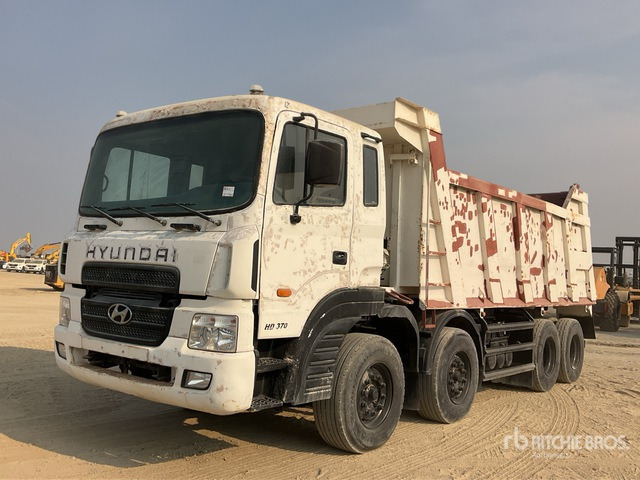 2014 Hyundai HD370 8x4 Twin-Steer Tri/A Dump Truck - Самосвал камион: снимка 1 2014 Hyundai HD370 8x4 Twin-Steer Tri/A Dump Truck - Самосвал камион: снимка 1