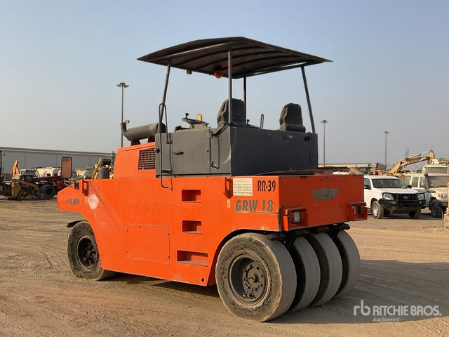 2015 Hamm GRW18 8 Wheel Pneumatic Roller - Пневматичен валяк: снимка 4 2015 Hamm GRW18 8 Wheel Pneumatic Roller - Пневматичен валяк: снимка 4
