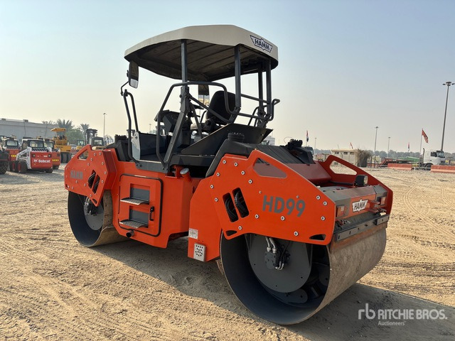 2015 Hamm HD99 Double Drum Roller - Пътен валяк: снимка 2 2015 Hamm HD99 Double Drum Roller - Пътен валяк: снимка 2