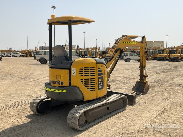 2015 Komatsu PC35MR-3 - Мини багер: снимка 4 2015 Komatsu PC35MR-3 - Мини багер: снимка 4