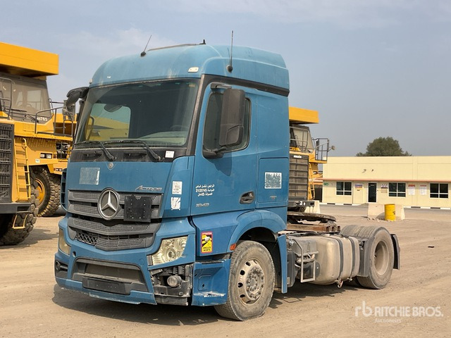 2015 Mercedes-Benz Actross 1843LS 4x2 S/A Sleeper Truck Tractor - Косачка-шредер/ Мулчер: снимка 1 2015 Mercedes-Benz Actross 1843LS 4x2 S/A Sleeper Truck Tractor - Косачка-шредер/ Мулчер: снимка 1