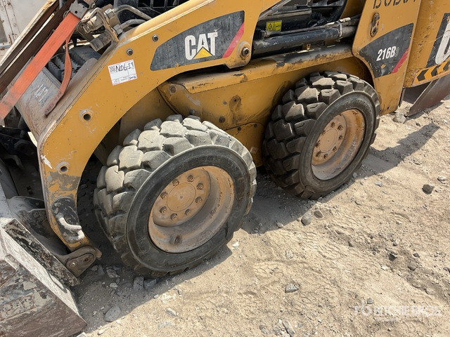 2016 Cat 216B3 (Inoperable) Skid Steer Loader - Мини челен товарач: снимка 5 2016 Cat 216B3 (Inoperable) Skid Steer Loader - Мини челен товарач: снимка 5