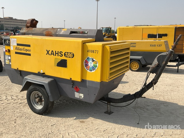 2017 Atlas Copco XAHS186 Mobile Air Compressor - Компресор за въздух: снимка 1 2017 Atlas Copco XAHS186 Mobile Air Compressor - Компресор за въздух: снимка 1
