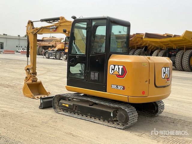 2017 Cat 305.5E2 - Мини багер: снимка 3 2017 Cat 305.5E2 - Мини багер: снимка 3