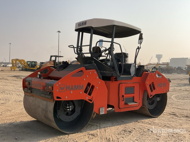 2017 Hamm H99 Double Drum Roller - Пътен валяк: снимка 3 2017 Hamm H99 Double Drum Roller - Пътен валяк: снимка 3