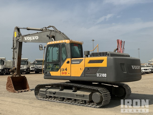 2017 Volvo EC210D - Верижен багер: снимка 4 2017 Volvo EC210D - Верижен багер: снимка 4