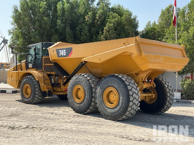 2018 Cat 745 - Съчленен самосвал: снимка 4 2018 Cat 745 - Съчленен самосвал: снимка 4