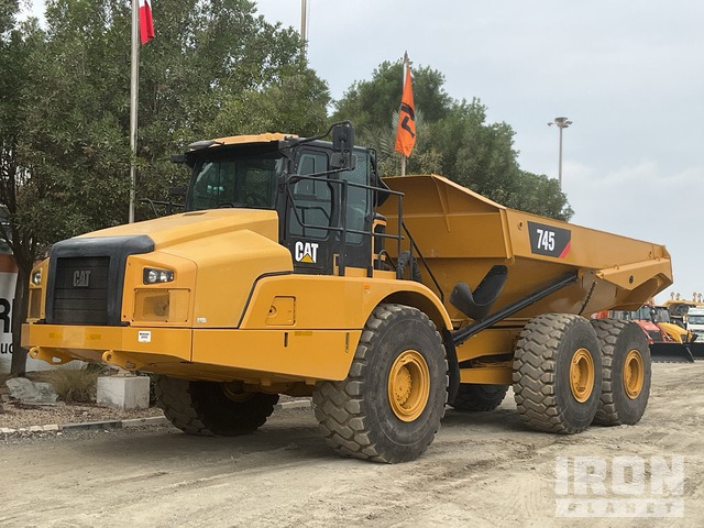 2018 Cat 745 - Съчленен самосвал: снимка 2 2018 Cat 745 - Съчленен самосвал: снимка 2