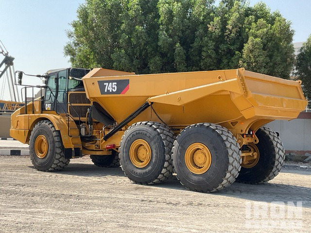 2018 Cat 745 - Съчленен самосвал: снимка 4 2018 Cat 745 - Съчленен самосвал: снимка 4