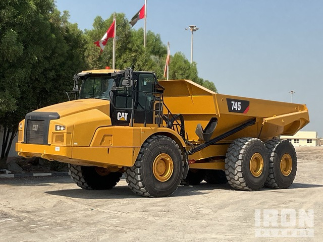 2018 Cat 745 - Съчленен самосвал: снимка 1 2018 Cat 745 - Съчленен самосвал: снимка 1