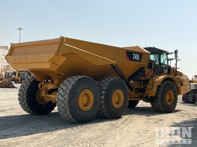 2018 Cat 745 - Съчленен самосвал: снимка 3 2018 Cat 745 - Съчленен самосвал: снимка 3
