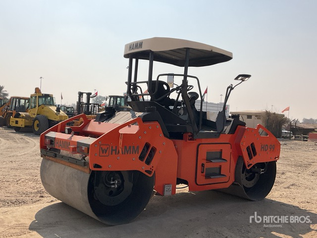 2019 Hamm HD99 Double Drum Roller - Пътен валяк: снимка 3 2019 Hamm HD99 Double Drum Roller - Пътен валяк: снимка 3