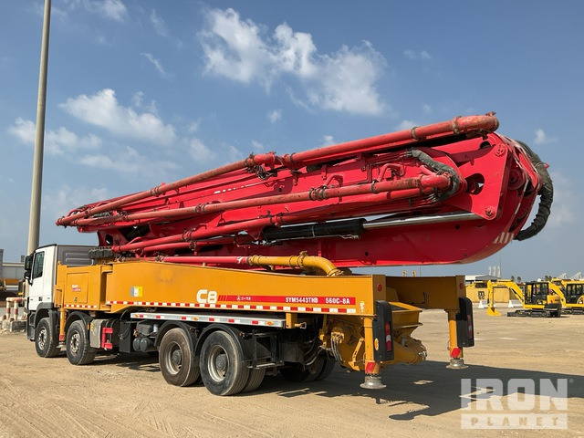 2019 Mercedes-Benz Actros 4141 2019 Sany SYM5443THB 56 m on 8x ... Concrete Pump Truck - Бетон помпа: снимка 3 2019 Mercedes-Benz Actros 4141 2019 Sany SYM5443THB 56 m on 8x ... Concrete Pump Truck - Бетон помпа: снимка 3