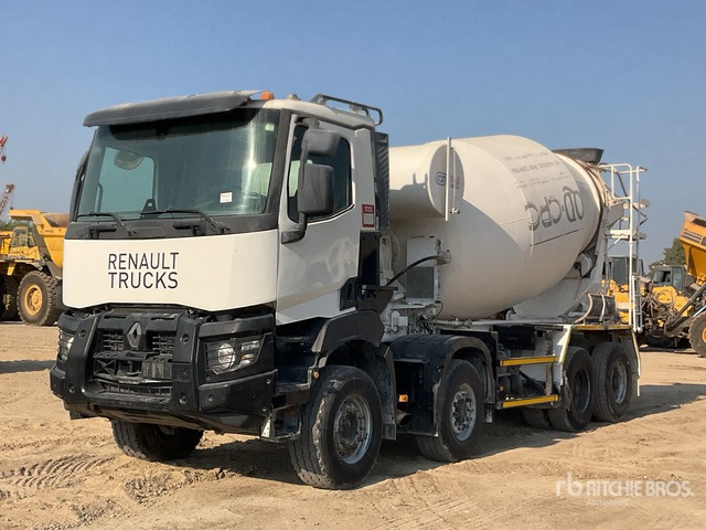 2019 Renault K440 8x4 Twin-Steer Mixer Truck - Бетоновоз: снимка 1 2019 Renault K440 8x4 Twin-Steer Mixer Truck - Бетоновоз: снимка 1