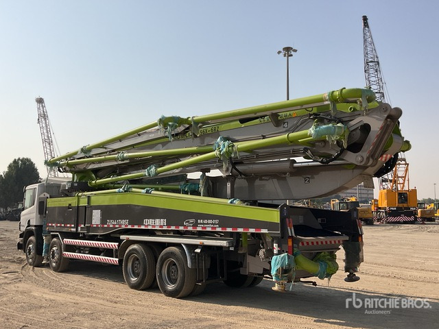 2019 Scania P420 2019 Zoomlion ZLJ5441THBSE 56 m ... Concrete Pump Truck - Бетон помпа: снимка 3 2019 Scania P420 2019 Zoomlion ZLJ5441THBSE 56 m ... Concrete Pump Truck - Бетон помпа: снимка 3