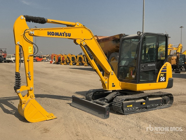 2020 Komatsu PC56-7 Mini Excavator: <6.6t - Мини багер: снимка 1 2020 Komatsu PC56-7 Mini Excavator: <6.6t - Мини багер: снимка 1