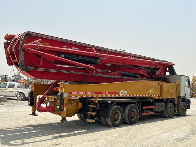 2020 Mercedes-Benz Actros 4141 2020 Sany SYM5449THBE 56 m on 8 ... Concrete Pump Truck - Бетон помпа: снимка 3 2020 Mercedes-Benz Actros 4141 2020 Sany SYM5449THBE 56 m on 8 ... Concrete Pump Truck - Бетон помпа: снимка 3