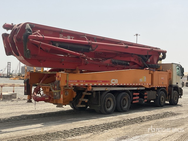 2020 Mercedes-Benz Actros 4143 2020 Sany SYM5449THBE 56 m on 8 ... Concrete Pump Truck - Бетон помпа: снимка 4 2020 Mercedes-Benz Actros 4143 2020 Sany SYM5449THBE 56 m on 8 ... Concrete Pump Truck - Бетон помпа: снимка 4