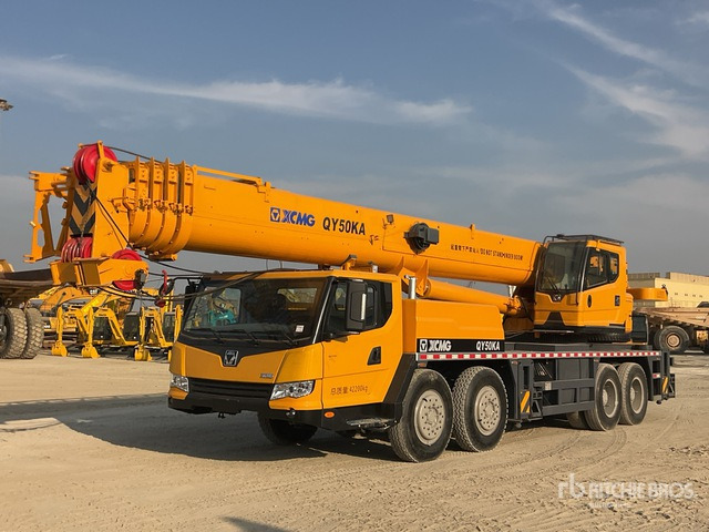 2020 XCMG QY50KA 50 ton 8x4x4 Hydraulic Truck Crane - Автокран: снимка 1 2020 XCMG QY50KA 50 ton 8x4x4 Hydraulic Truck Crane - Автокран: снимка 1