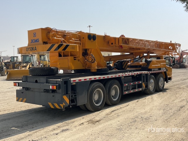 2020 XCMG QY50KA 50 ton 8x4x4 Hydraulic Truck Crane - Автокран: снимка 4 2020 XCMG QY50KA 50 ton 8x4x4 Hydraulic Truck Crane - Автокран: снимка 4