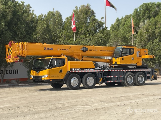 2020 XCMG QY50KA 50 ton 8x4x4 Hydraulic Truck Crane - Автокран: снимка 1 2020 XCMG QY50KA 50 ton 8x4x4 Hydraulic Truck Crane - Автокран: снимка 1