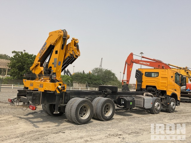 2021 Volvo FM420 XCMG SQ8ZK3Q 8 ton Knuckle Boom ... Crane Truck - Шаси кабина, Камион с кран: снимка 3 2021 Volvo FM420 XCMG SQ8ZK3Q 8 ton Knuckle Boom ... Crane Truck - Шаси кабина, Камион с кран: снимка 3