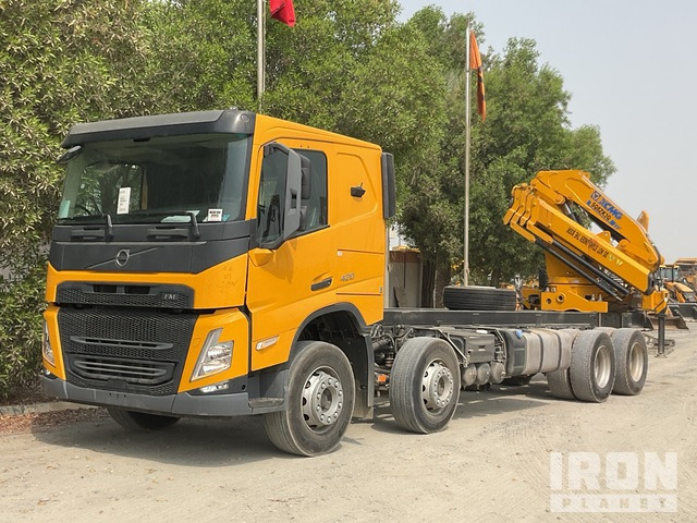 2021 Volvo FM420 XCMG SQ8ZK3Q 8 ton Knuckle Boom ... Crane Truck - Шаси кабина, Камион с кран: снимка 2 2021 Volvo FM420 XCMG SQ8ZK3Q 8 ton Knuckle Boom ... Crane Truck - Шаси кабина, Камион с кран: снимка 2