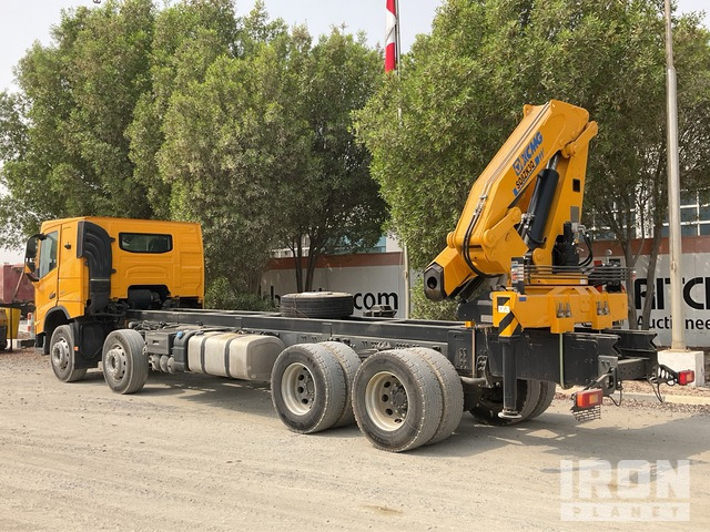 2021 Volvo FM420 XCMG SQ8ZK3Q 8 ton Knuckle Boom ... Crane Truck - Шаси кабина, Камион с кран: снимка 4 2021 Volvo FM420 XCMG SQ8ZK3Q 8 ton Knuckle Boom ... Crane Truck - Шаси кабина, Камион с кран: снимка 4