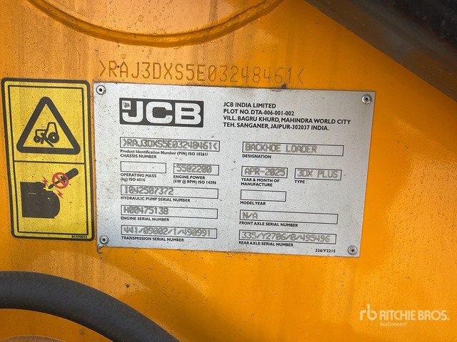 2025 JCB 3DX 4x2 (Unused) Backhoe Loader - Косачка-шредер/ Мулчер: снимка 1 2025 JCB 3DX 4x2 (Unused) Backhoe Loader - Косачка-шредер/ Мулчер: снимка 1