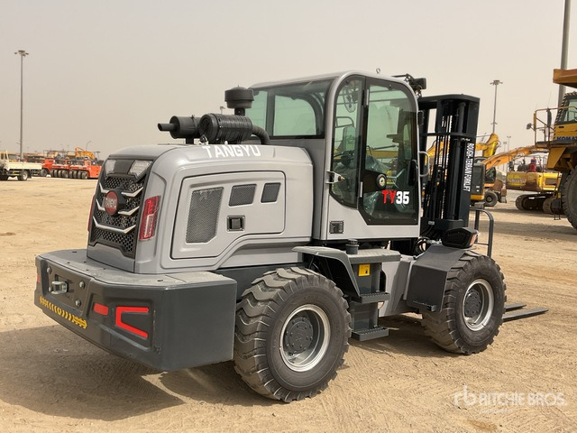 2025 TANG YU TY3500 3.5 ton 4x4 (Unused) Rough Terrain Forklift - Мотокар с висока проходимост: снимка 3 2025 TANG YU TY3500 3.5 ton 4x4 (Unused) Rough Terrain Forklift - Мотокар с висока проходимост: снимка 3
