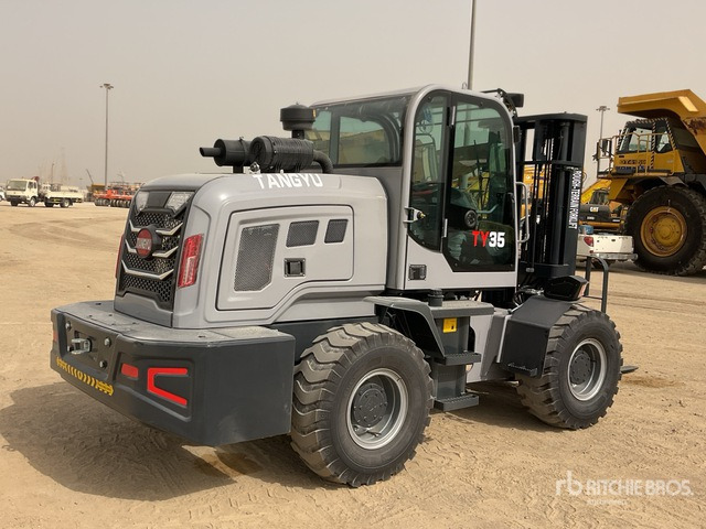 2025 TANG YU TY3500 3.5 ton 4x4 (Unused) Rough Terrain Forklift - Мотокар с висока проходимост: снимка 4 2025 TANG YU TY3500 3.5 ton 4x4 (Unused) Rough Terrain Forklift - Мотокар с висока проходимост: снимка 4