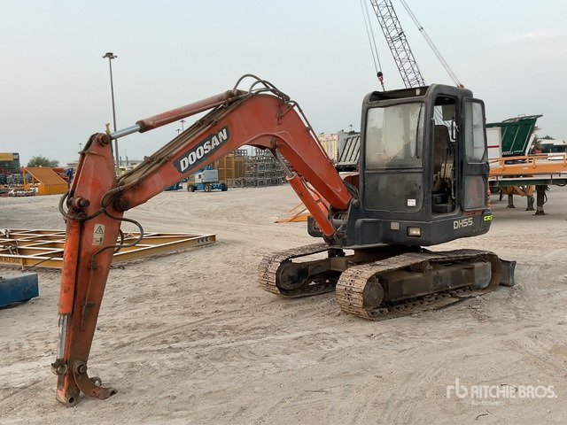 Doosan DH55 - Мини багер: снимка 2 Doosan DH55 - Мини багер: снимка 2