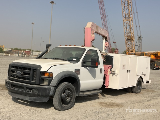 2008 Ford F550 XL Super Duty 4x4 Service Truck - Комунална/ Специална техника: снимка 1 2008 Ford F550 XL Super Duty 4x4 Service Truck - Комунална/ Специална техника: снимка 1