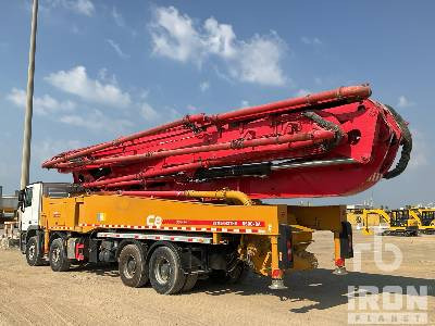 MERCEDES-BENZ ACTROS 4144 2019 Sany SYM5443THB 56 m on 8x ... - Бетон помпа: снимка 2 MERCEDES-BENZ ACTROS 4144 2019 Sany SYM5443THB 56 m on 8x ... - Бетон помпа: снимка 2