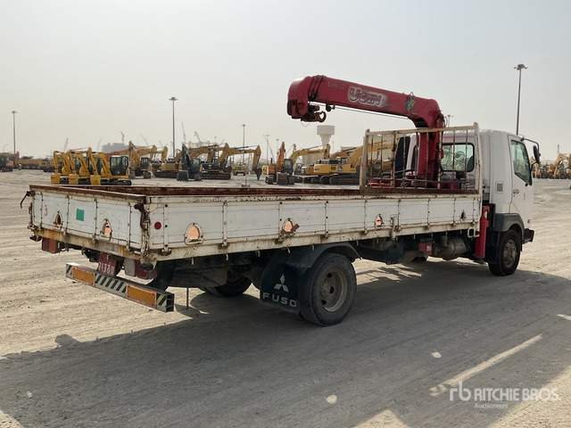 Mitsubishi KK-FK71HJ - Бордови камион, Камион с кран: снимка 4 Mitsubishi KK-FK71HJ - Бордови камион, Камион с кран: снимка 4