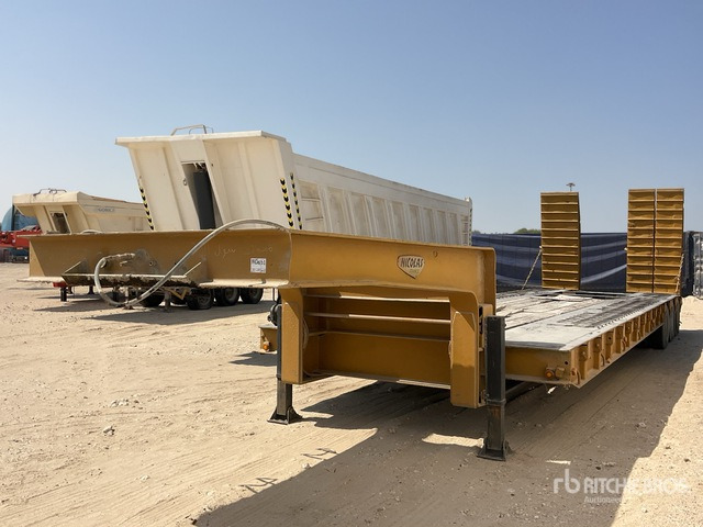 Nicolas Lowboy Trailer - Нискорамна площадка полуремарке: снимка 1 Nicolas Lowboy Trailer - Нискорамна площадка полуремарке: снимка 1