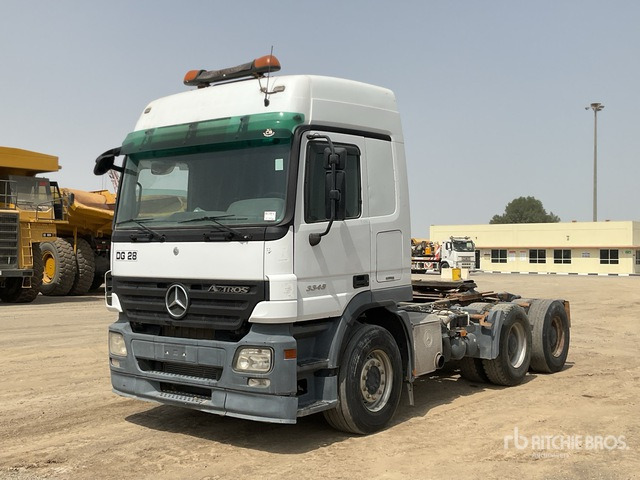 2007 Mercedes-Benz Actros 3348 6x4 T/A Sleeper Truck Tractor - Влекач: снимка 1 2007 Mercedes-Benz Actros 3348 6x4 T/A Sleeper Truck Tractor - Влекач: снимка 1