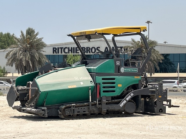Vogele SUPER 1800-2L - Асфалтополагач: снимка 1 Vogele SUPER 1800-2L - Асфалтополагач: снимка 1