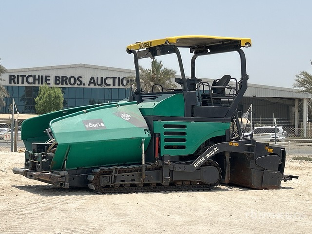 Vogele Super 1800-2L - Асфалтополагач: снимка 2 Vogele Super 1800-2L - Асфалтополагач: снимка 2
