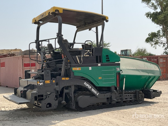 Vogele Super S1800-2 - Асфалтополагач: снимка 4 Vogele Super S1800-2 - Асфалтополагач: снимка 4