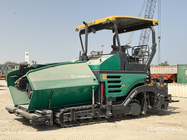 Vogele Super S1800-2 - Асфалтополагач: снимка 2 Vogele Super S1800-2 - Асфалтополагач: снимка 2