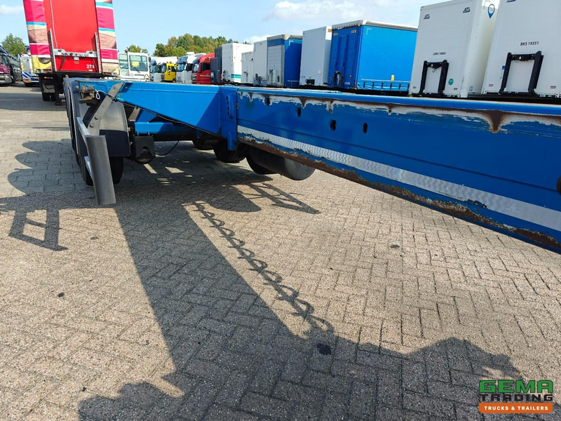 Контейнеровоз/ Сменна каросерия полуремарке D-Tec FLEXITRAILER 3-Assen SAF - MULTI - Schijfremmen - LiftAs - Alle Aansluitingen - 4819KG - 04/2026 APK: снимка 12