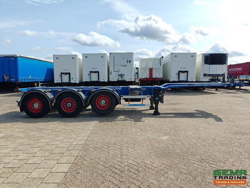 Контейнеровоз/ Сменна каросерия полуремарке D-Tec FLEXITRAILER 3-Assen SAF - MULTI - Schijfremmen - LiftAs - Alle Aansluitingen - 4819KG - 04/2026 APK: снимка 16
